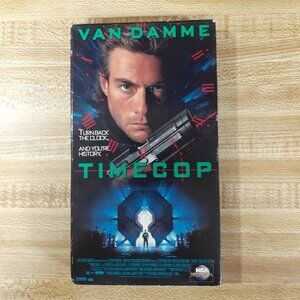 Timecop 1994 VHS Jean Claude Van Damme Time Travel Sci-fi Cult Classic 90s VTG